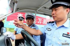 盐湖交警开展严厉整治毒驾专项行动