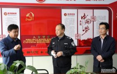 <strong>河津市公安局党委慰问一线受伤民警</strong>